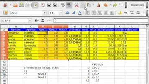 Video Tutorial LibreOffice Calc 3