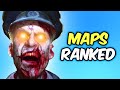 Ranking every map cod zombies