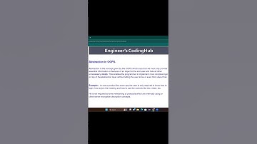 Abstraction in OOP with Java | Real-Life Example Explained in 1 Minute #java #coding #javainterview