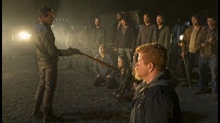 The Walking Dead 6X16 Y 7X01La Muerte De Abraham Abrahams Death