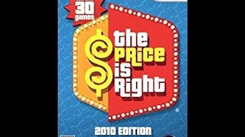 Nintendo Wii The Price is Right 2010 Edition 6th Run Game #3 (Part 1)