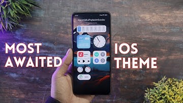 Most Awaited iOS Theme For Hyper Os/Miui 14 | New System Ui,Lockscreen & Homescreen