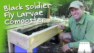 How To Make A DIY Soldier Fly Larvae Composting Bin