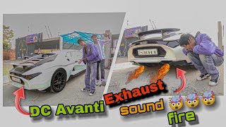 DC Avanti ❤️ Dream car 🚗 Exhaust sound ❌ Race By KTM390 😈janustuntz @Motovlogerajstuntz