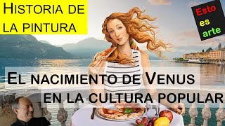 El nacimiento de Venus en la cultura popular