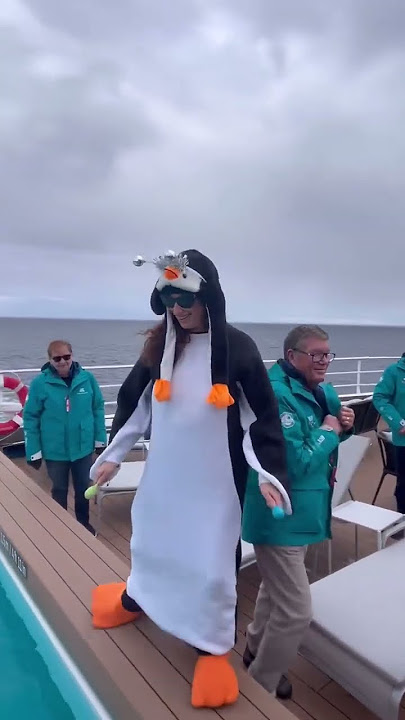 Crossing the Arctic Circle as a Penguin