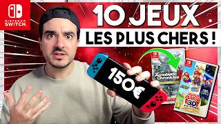 Les 10 JEUX LES PLUS CHERS de la Nintendo Switch