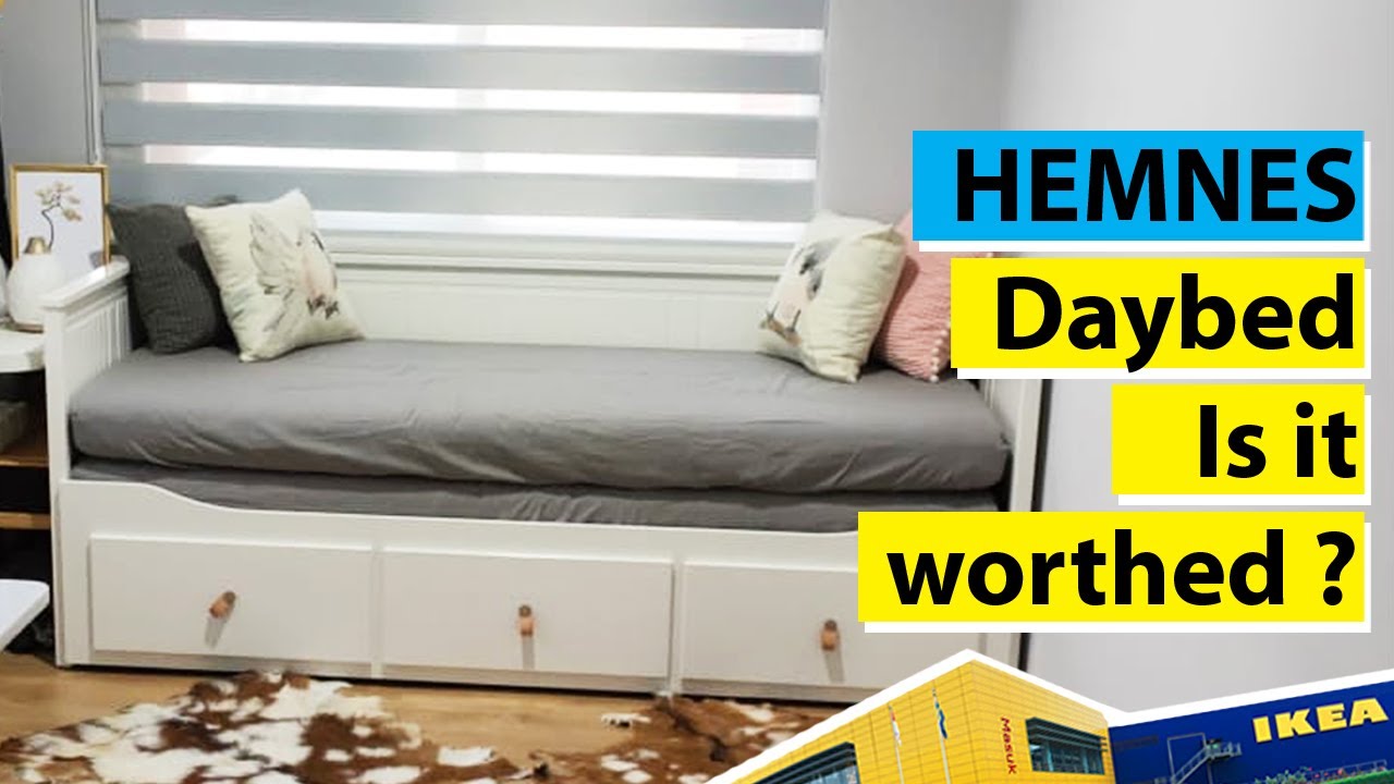 Ikea Hemnes Daybed, One - YouTube