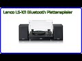 BEWERTUNG 2025 Lenco LS 101 Bluetooth Plattenspieler WESENTLICHE Einzelheiten