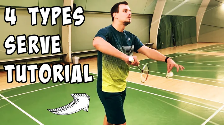 4 TYPES OF SERVE - Badminton Tutorial - DayDayNews