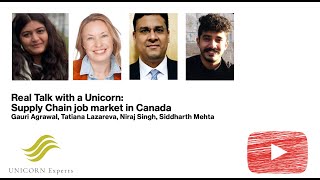 Real Talk with a Unicorn: Supply Chain Job Market in Canada