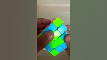 Gift box pattern in 4x4 Rubiks cube￼
