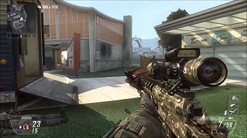Black Ops 2 1v1 Quick Scope no Scope #1 W/Justin