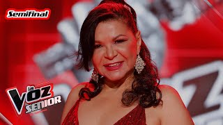 Betty canta &#39;Cómo han pasado los años&#39; en la semifinal | La Voz Senior 2022