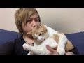 ガラの悪いおっさん×猫