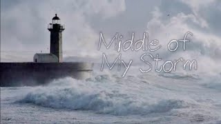 Video thumbnail of "Middle of My Storm by Clark Family l Accompaniment l Instrumental l Minus one l Karaoke with Lyrics"