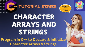 C++ Strings and Character Arrays Explained | get() & getline() Methods with Examples 