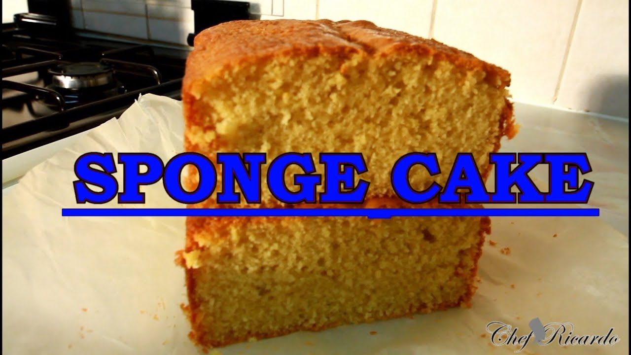 Classic Sponge Cake Chef Ricardo | Recipes By Chef Ricardo | Chef Ricardo Cooking