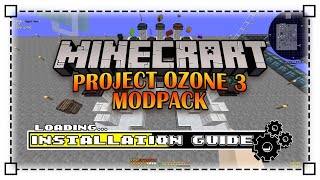 How To Download and Install Project Ozone 3 Modpack in Minecraft