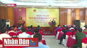 Đoàn ĐBQH khóa XIV tỉnh Hà Nam tổng kết nhiệm kỳ 2016 - 2021