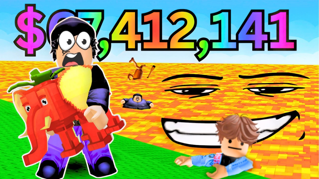 Survive Lava For The BEST Brainrots