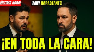 RUFIAN LO SUELTA TODO EN LA CARA A VOX | Moción de Censura de Tamames