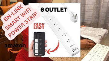 BN LINK Smart WiFi Power Strip Installation | Easy Setup #technology #smartgadgets