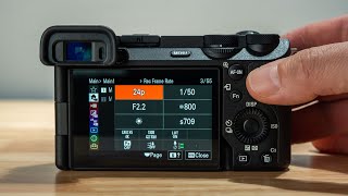 Sony a6700 Video Settings - Full Menu Setup