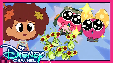 Mantis Bowling 🎳 | Chibi Tiny Tales | Amphibia | Big Chibi | Disney Channel
