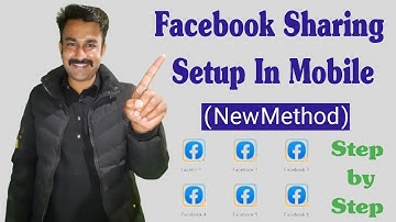 Facebook Sharing Setup Mobile Mein Kaise Banaye | Facebook Clone (New Method)