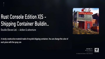 ℝ𝕌𝕊𝕋 ℂ𝕆ℕ𝕊𝕆𝕃𝔼- Shipping Container Skin and Wallpaper DLC Released!