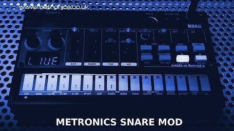 METRONICS SNARE MOD - KORG Volca Beats -