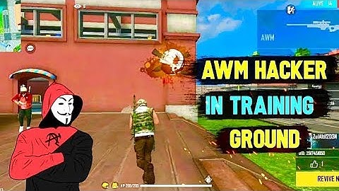 Hacker in Free Fire Training Ground | #freefire #hacker #games #gamer #trending #viralvideo #youtube