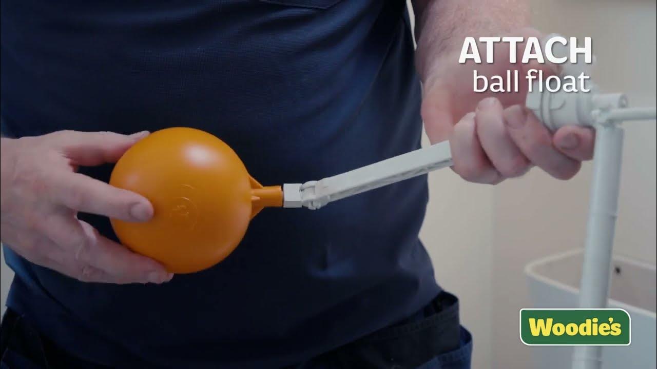 How To Replace a Ballcock & Float Valve YouTube