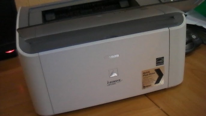 Подключение принтера Canon Lbp 2900 к ноутбуку