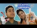 24 HORAS ESPOSADOS!! CHOCAMOS EL CARRO 😓🚗💥| DesbalanceAdos