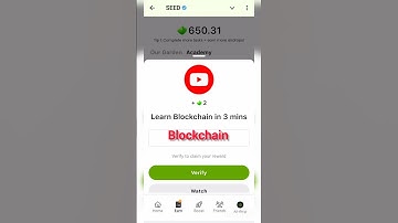 Learn Blockchain in 3 mins Code || seed code #seed #ytshorts #shorts
