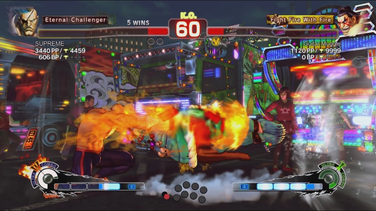 E-Honda just pass through the fireball for some reason