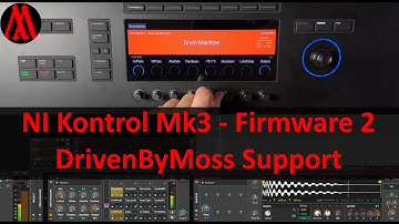 Native Instruments Kontrol Mk3 - Firmware 2.0 - DrivenByMoss support for Bitwig and Reaper