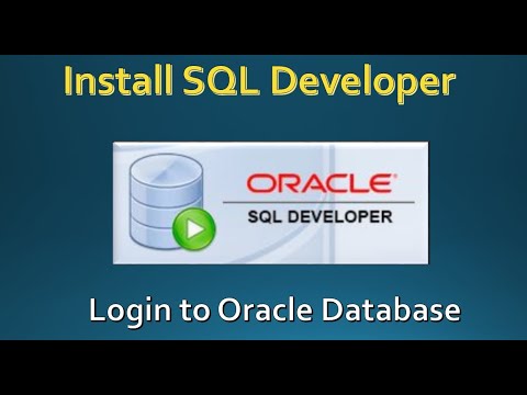 Install SQL Developer 19.2.1 and login to Oracle Database 19c
