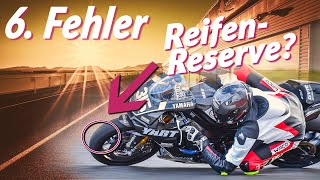 6. Fehler den die meisten Hobbyfahrer machen | Nutze 90% des Reifens | Motorrad Rennstrecke