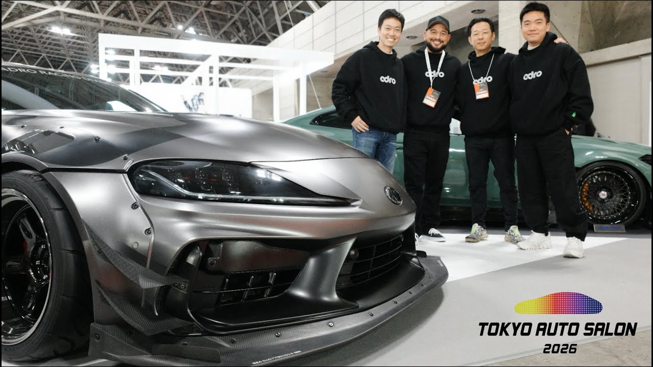 พาชม 3 Widebody บูท ADRO ในงาน Tokyo Auto Salon 2026 / GR86 / GR Supra / BMW M4 G-FORCE
