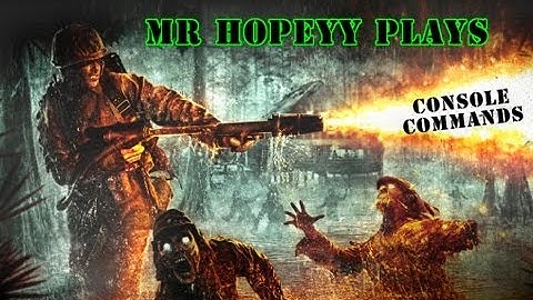 COD WAW Zombies: Console Commands Gameplay