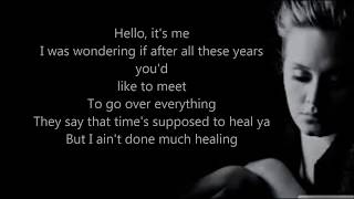 Adele - Hello (Lyrics)
 #hello #adele #Vevo #VevoCertified #music #lyrics #soul #Pop #grammywinner
