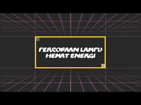 Cara membuat lampu abadi, dan hemat listrik.. 