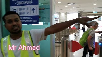 Johor Larkin bus station to Singapore Bus 170.