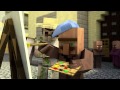 Голем в Париже - Minecraft Animation