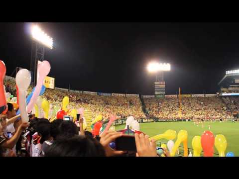 2014オールスター　セ・リーグラッキーセブン　応援歌メドレー 　7/19