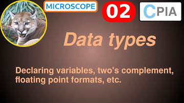 02. C Programming for IA: Data types, two
