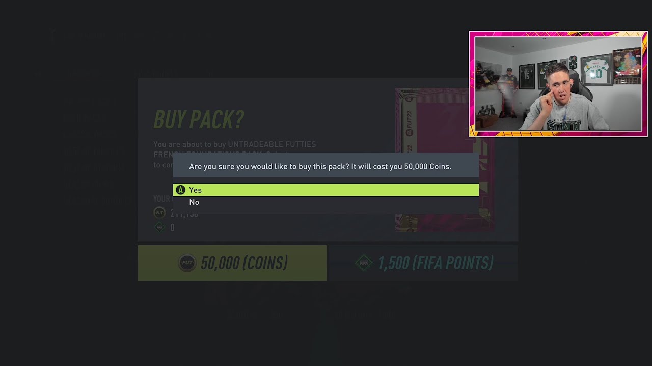  my nan wont give me the money to open this pack youtube